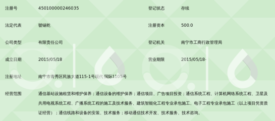 国动网络通信广西
